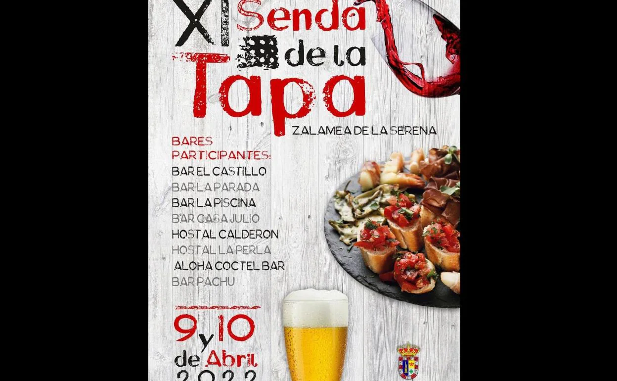 Cartel oficial 'XI Senda de la Tapa' 