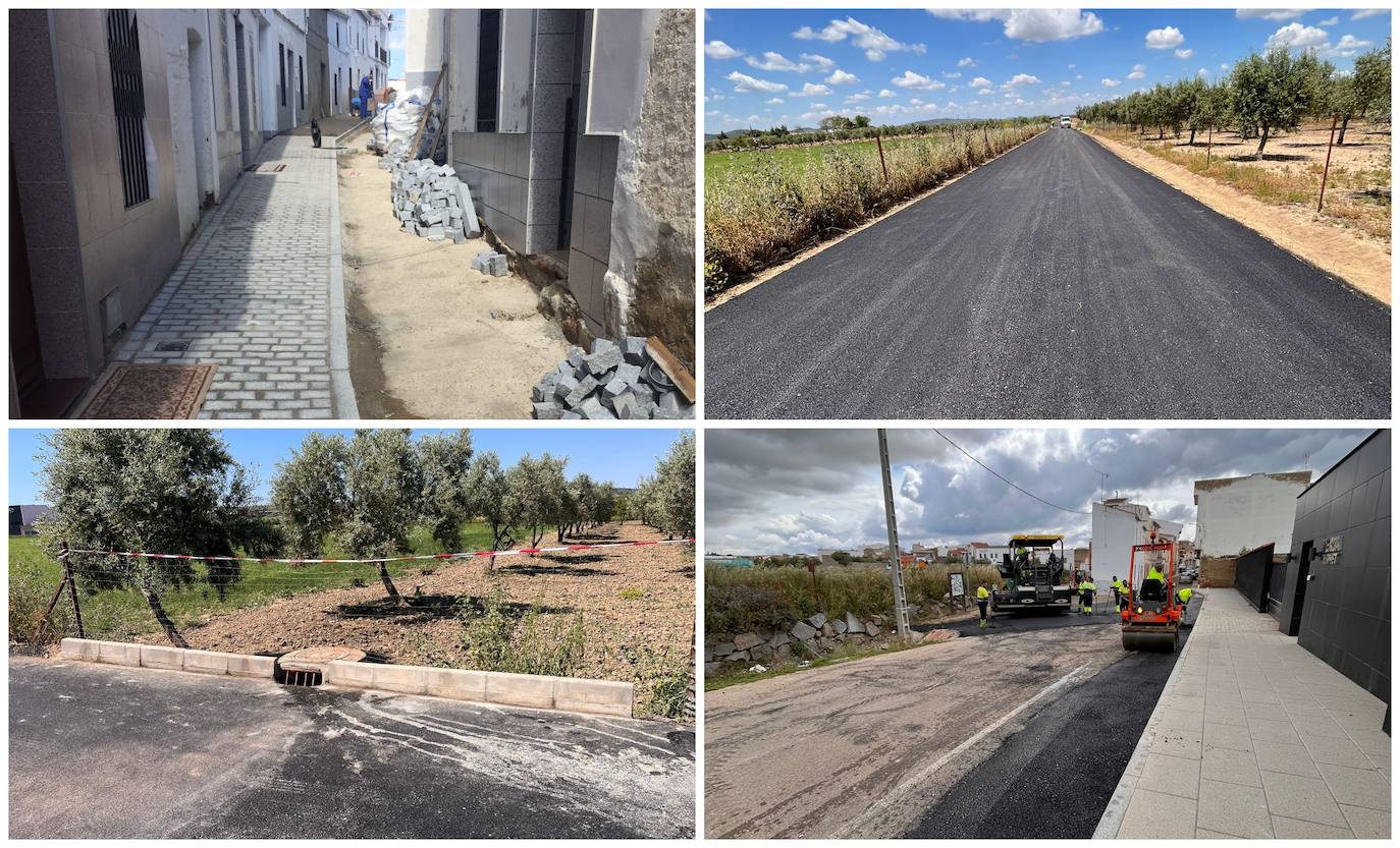 Obras en diversos puntos de la localidad