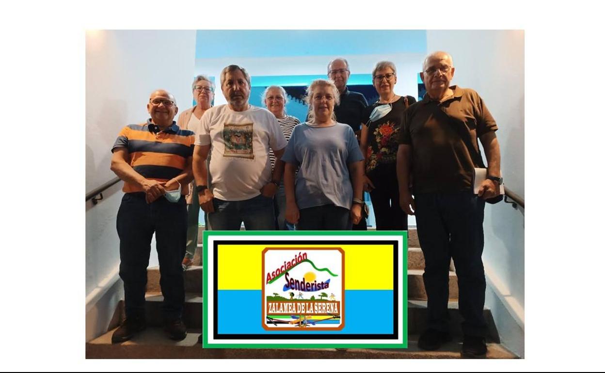 Junta Directiva de la Asociación Senderista Zalamea de la Serena 