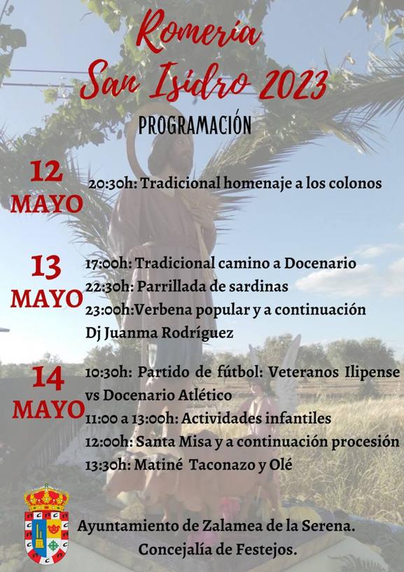 Publicada la programación de la Romería de San Isidro 2023