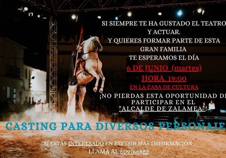 Imagen principal - Comienzan los casting para El alcalde Zalamea