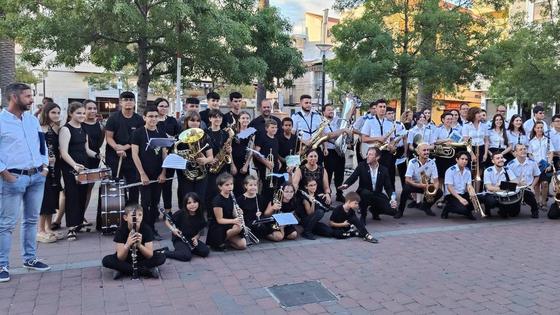 La banda de música ilipense participó en el Encuentro de Bandas de Navalomoral