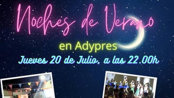 'Baila con Carmen' abre el programa 'Noches de Verano en ADYPRES'