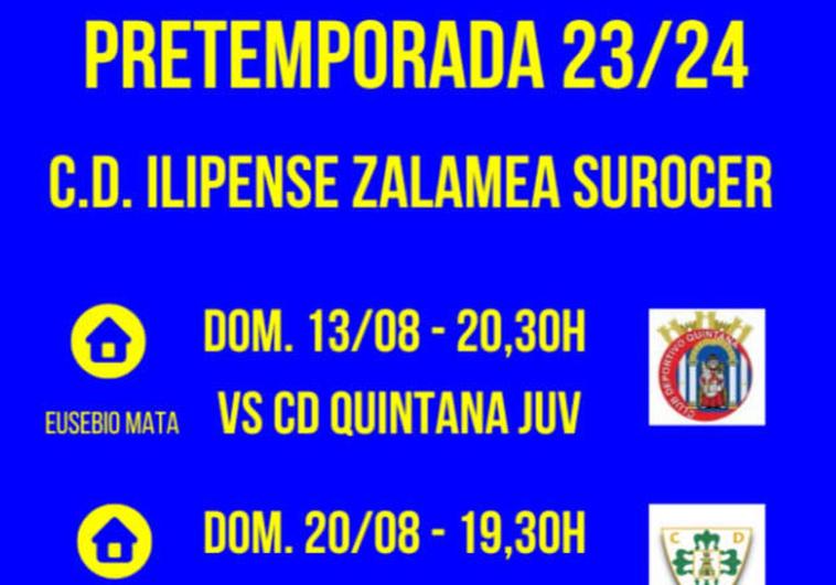 El Ilipense Zalamea Surocer jugará 6 amistosos durante la pretemporada