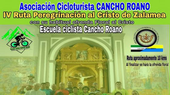 Llega la IV ruta Peregrinación al Cristo de Zalamea