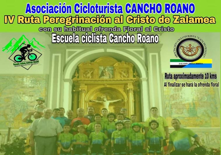 Llega la IV ruta Peregrinación al Cristo de Zalamea