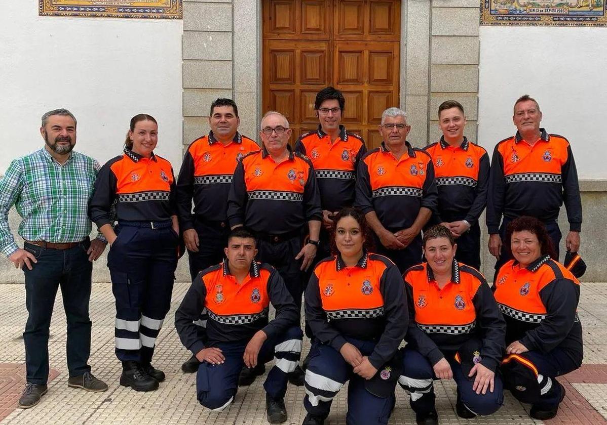 Protección Civil de Zalamea de la Serena portará la medalla de Extremadura