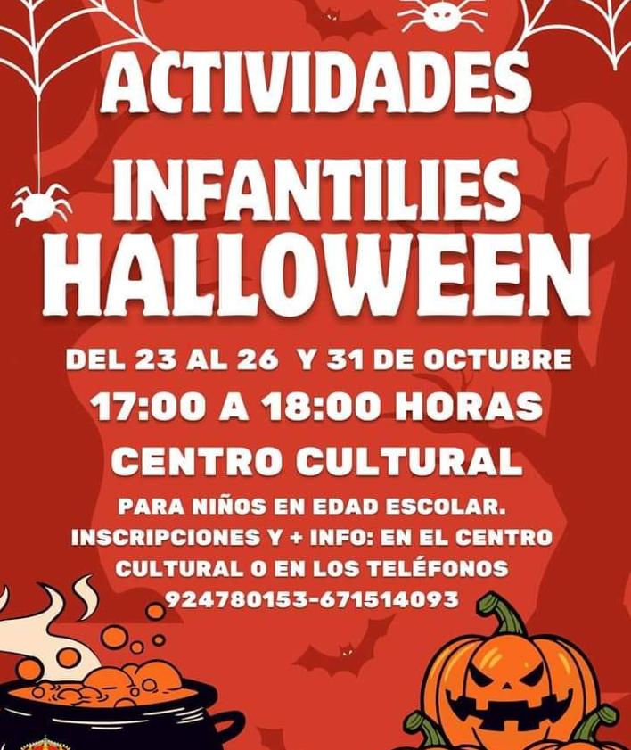 Imagen secundaria 2 - Los más pequeños crean terroríficos vampiros, fantasmas y calabazas en las actividades infantiles de Halloween