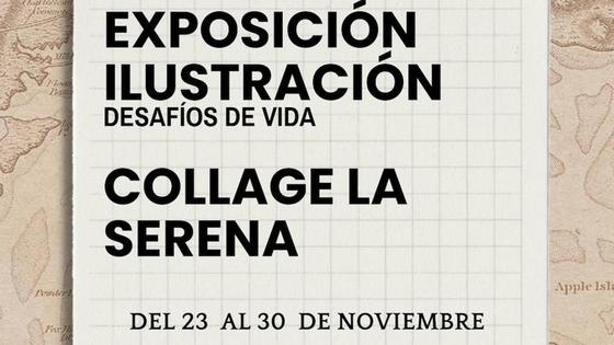 La Exposición 'Desafíos de Vida Collage La Serena' llega a Zalamea