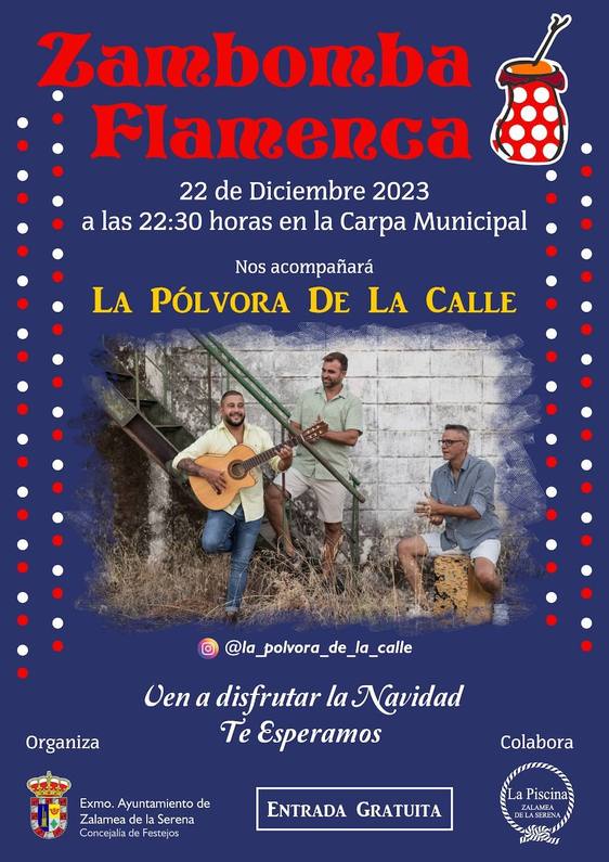 La Zambomba Flamenca inundará de música navideña Zalamea de la Serena