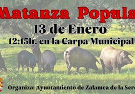 La matanza popular cambia de fecha
