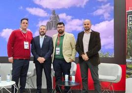 La presentación se llevó a cabo en el stand de Extremadura.