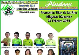 Varios deportistas de la AC Cancho Roano participarán en la Titán de los Ríos