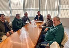 Reunión para la modernización de la zona regable de Docenario