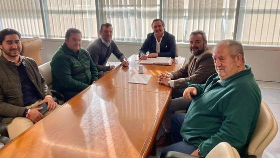 Reunión para la modernización de la zona regable de Docenario