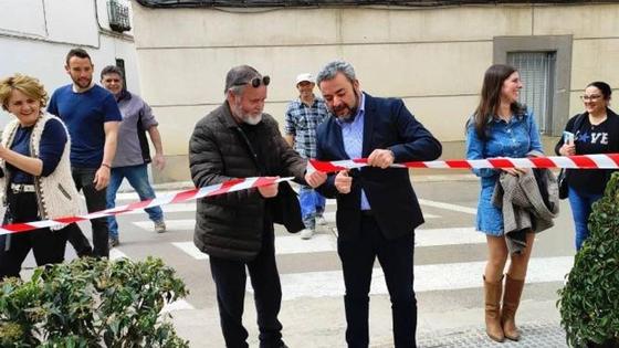 Inaugurada la calle Cantarranas tras la finalización de las obras