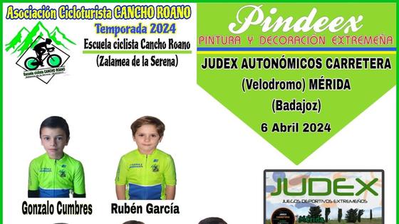 Varios deportistas de la AC Cancho Roano se desplazan a Mérida para los Judex Autonómicos Carretera