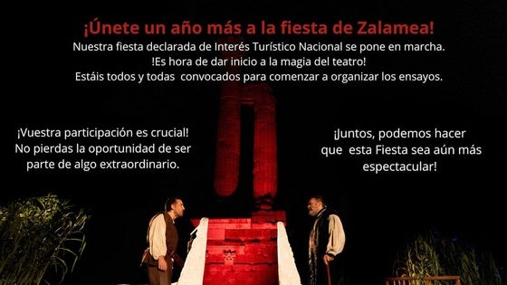 Comienzan los preparativos para el Alcalde de Zalamea