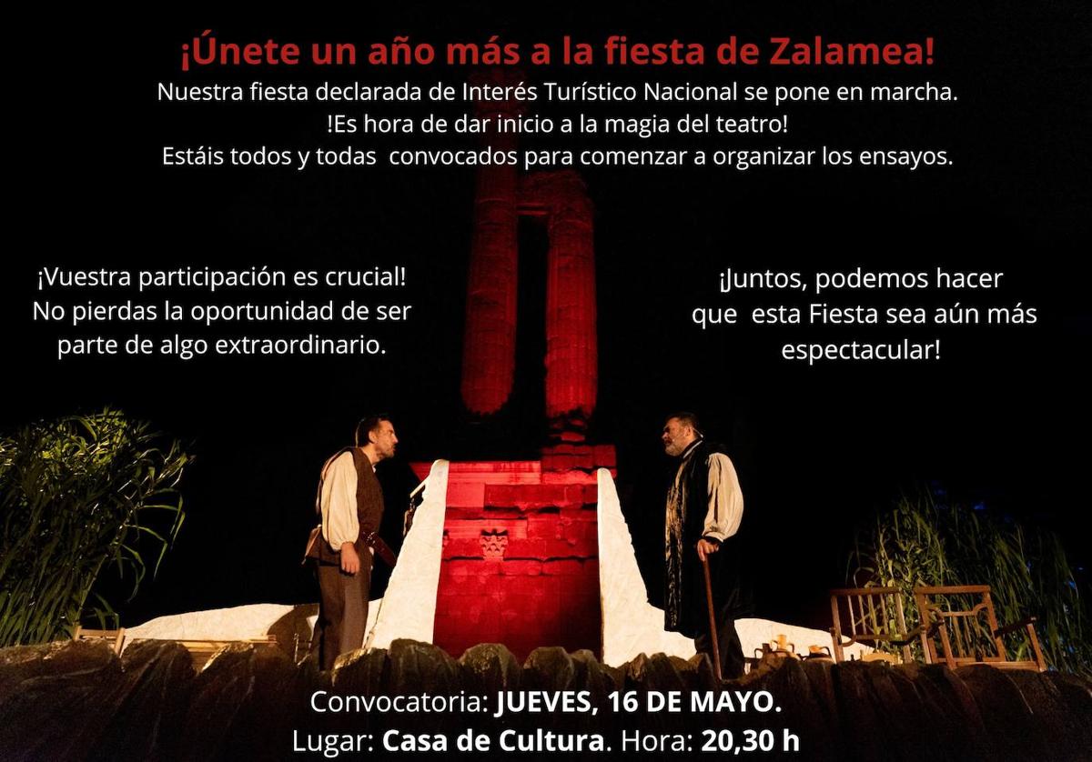 Comienzan los preparativos para el Alcalde de Zalamea
