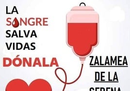 Campaña de donación de sangre en Zalamea de la Serena