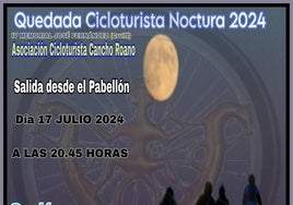 La AC Cancho Roano organiza su Quedada Cicloturista Nocturna