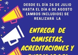 Ya se pueden recoger las camisetas, acreditaciones y entradas para 'El alcalde de Zalamea'