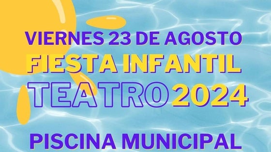 Llega la Fiesta Infantil del Teatro a la Piscina Municipal