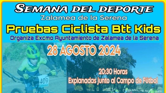 Hoy se llevarán a cabo unas Pruebas Ciclistas BTT Kids