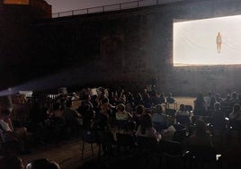 Proyección de 'Barbie' en Zalamea de la Serena.