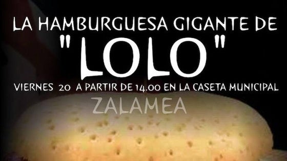 Vuelve el reto de la hamburguesa gigante