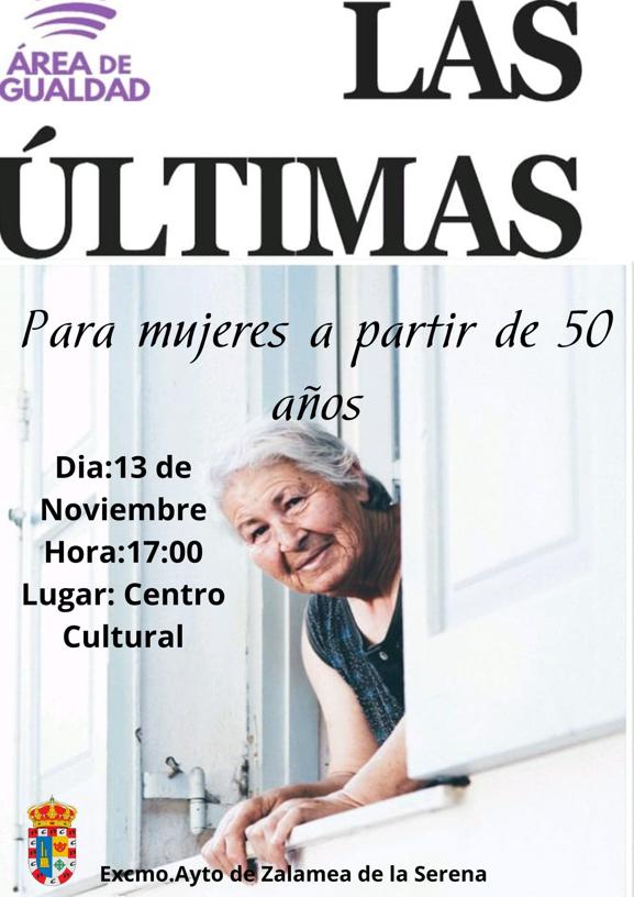 Taller de teatro para mujeres a partir de 50 años