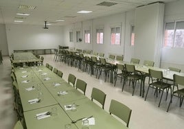 El comedor escolar del colegio Calderón de la Barca cumple un mes