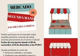 Últimos días de inscripción para participar en el Mercado de Segunda Mano