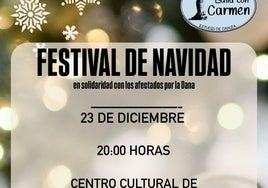 El Estudio de Danza Baila con Carmen ofrece un Festival de Navidad Solidario