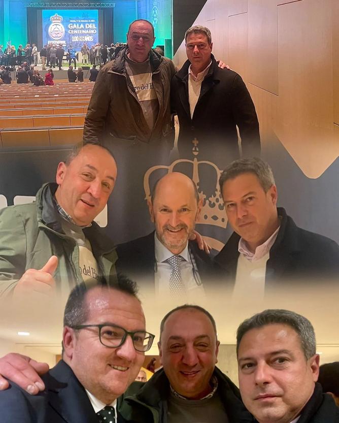 Diferentes momentos de los representantes ilipenses en la gala.