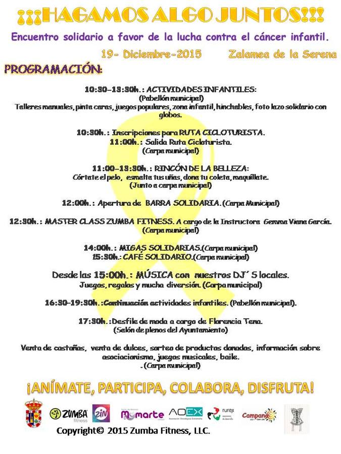 Zalamea lucha contra el cáncer infantil con la iniciativa “hagamos algo juntos”