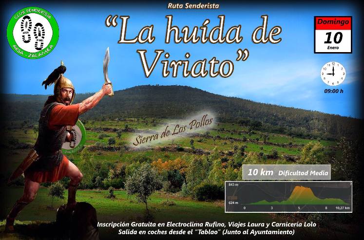 Arsa Zalamea inaugura el año con "la huída de Viriato"