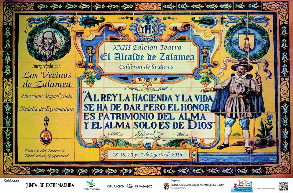 Se presenta el cartel de la XXIII edición de 'El Alcalde de Zalamea'