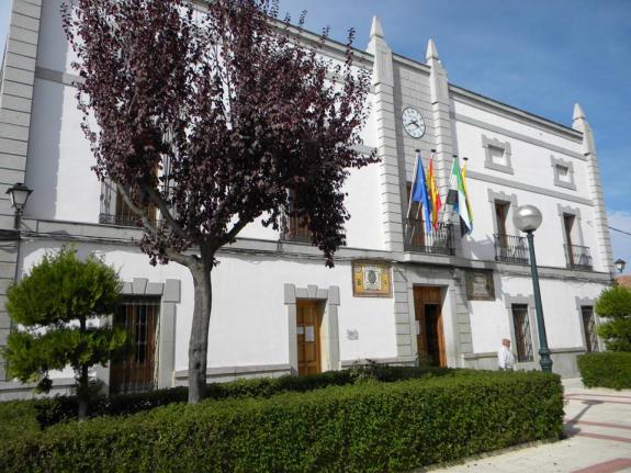 La fachada del ayuntamiento
