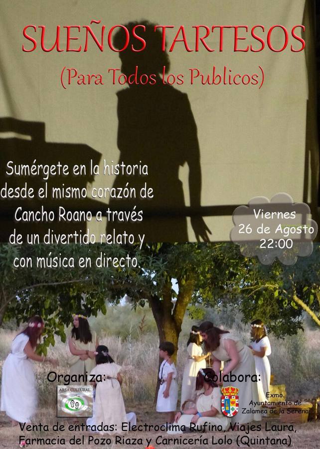 Vuelve 'Sueños Tartesos' con un espectáculo para todas las edades