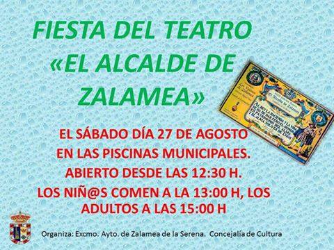 La fiesta del teatro se celebrará este sábado en la piscina municipal