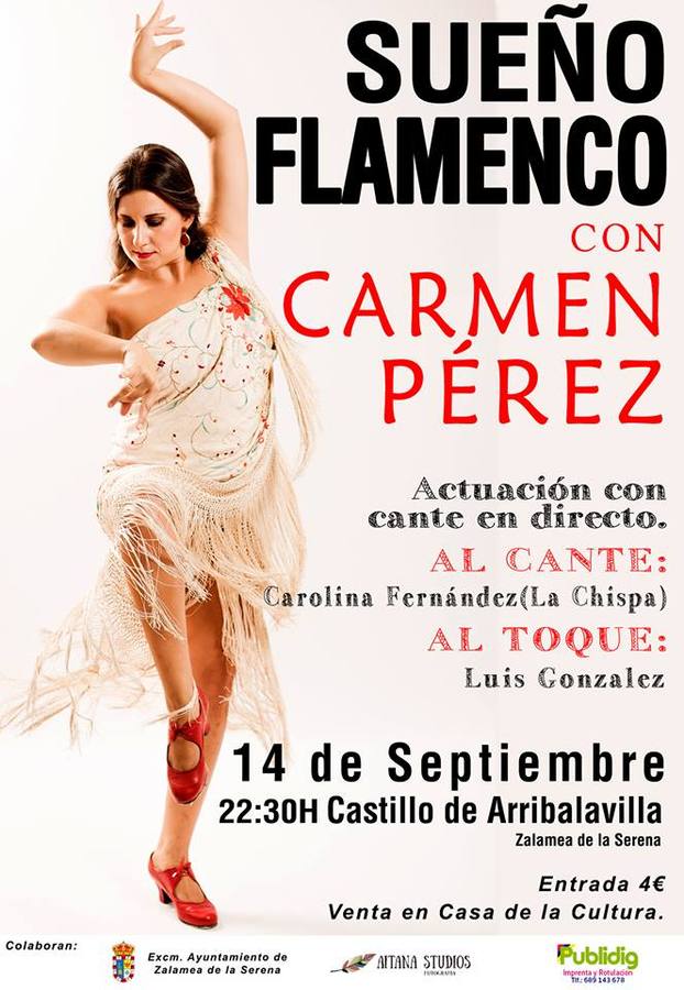 Cartel de la actuación 
