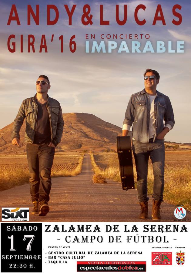 Cartel de presentación del concierto 