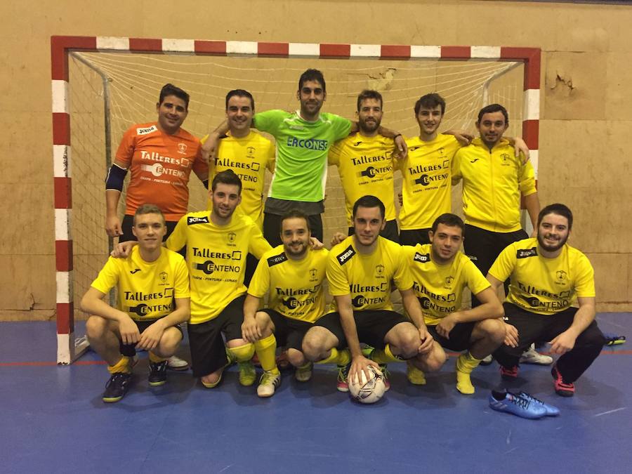 El equipo antes de disputar su último partido 