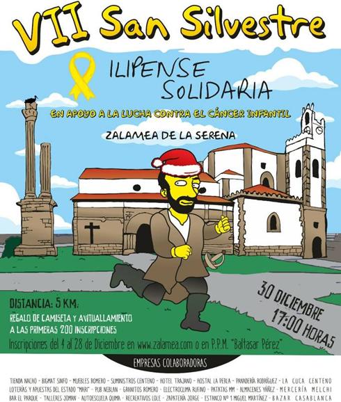 La localidad acogerá la VII edición de la San Silvestre ilipense