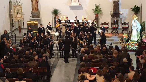 Uno de los instantes del concierto 