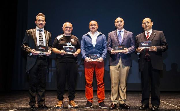 Ferrán Ocaña, José Aguilar, Fernando Pérez, Migue Zea y Marcos Cenón. 