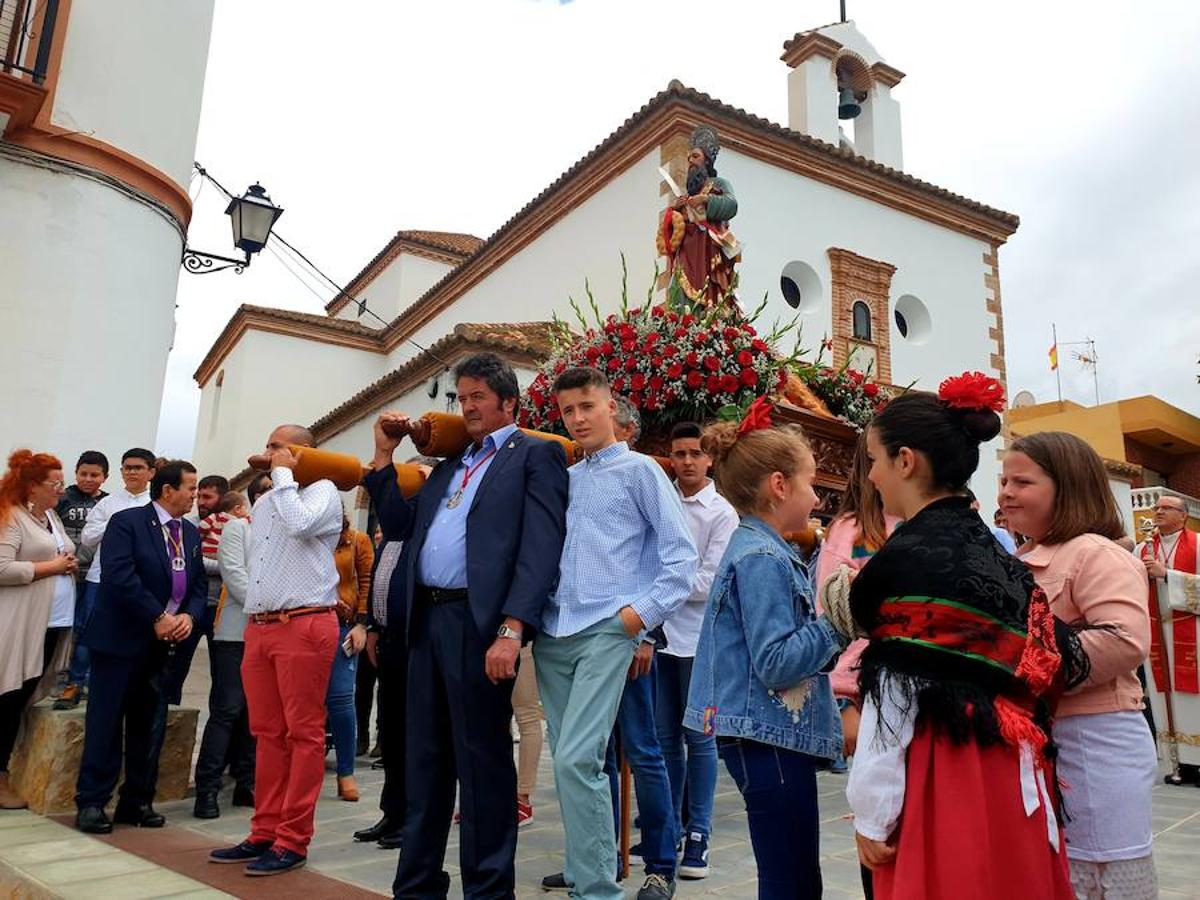 Los abderitanos se echan a la calle para celebrar el día grande del patrón de los agricultores y ganaderos