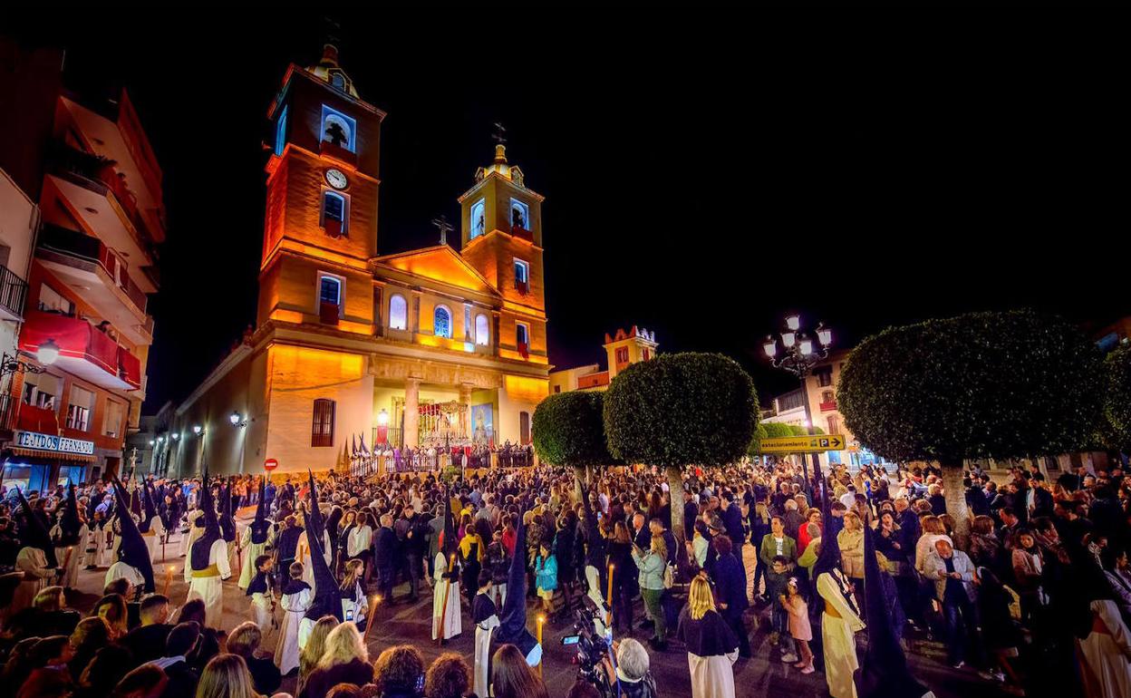 La Semana Santa de Berja es una de las más destacadas de la provincia. 