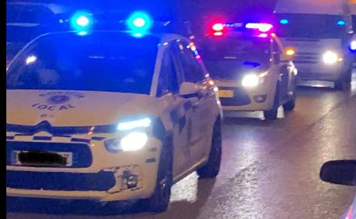 Adra realiza su propia estación de penitencia por Semana Santa